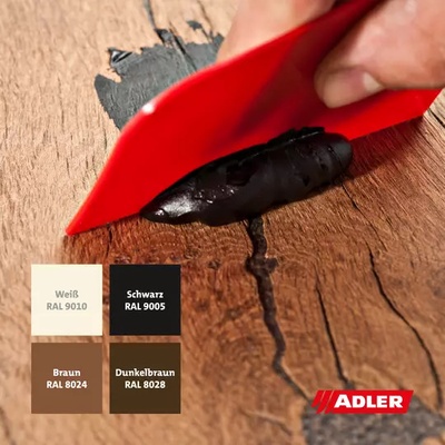 ADLER Slovensko Poly-Feinspachtel 1 kg hnedá