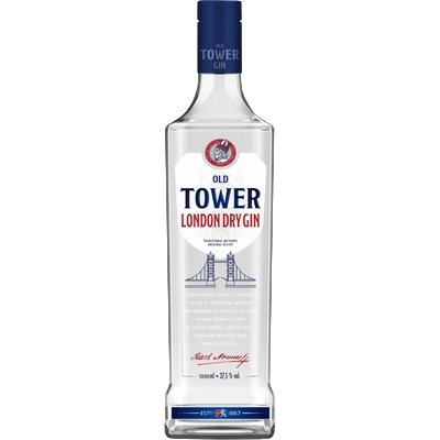 Old Tower London Dry - джин 1L