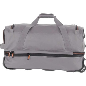 TRAVELITE Сак Travelite Basics 55cm expandable 51/64L Wheeled Duffle bag - Grey (Grey)