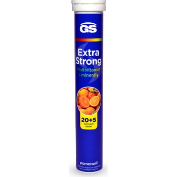 GS Extra Strong Multivitamin pomeranč eff.tabliet 20+5