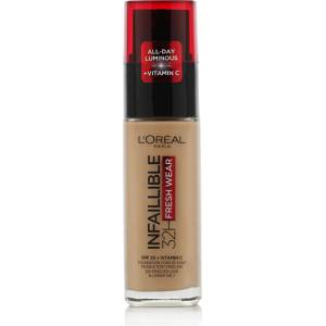 L'Oréal Infaillible 32H Fresh Wear Make-up SPF 25 30 ml нюанс 200 Golden Sand