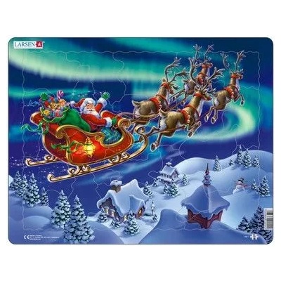 Larsen - Детски пъзел - Коледа - 26 части (XM1)
