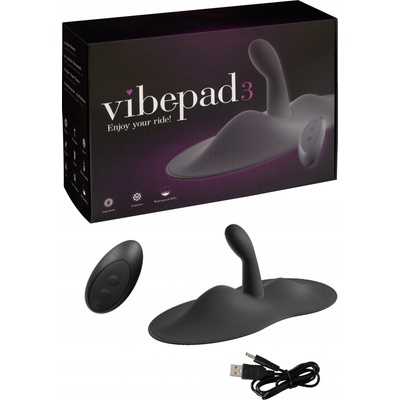 VibePad 3 rechargeable radio-controlled G-spot pad black