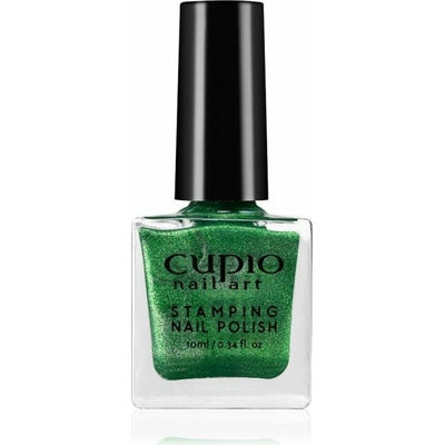 Cupio Stamping lak - Glitter Green 10ml