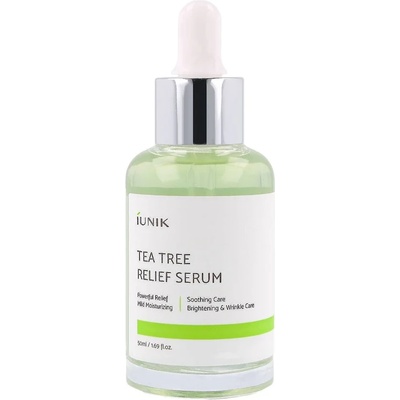 IUNIK Tea Tree Relief Serum - Серум за проблемна кожа с масло от чаено дърво 50мл