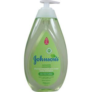 Johnson baby, бебешки шампоан 750мл, Зелен, Лайка