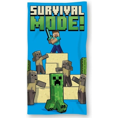 Setino dětská osuška Minecraft 70 x 140 cm