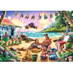 Trefl - Puzzle Premium Plus: Lilo and Stitch Beach Party - 1 000 piese