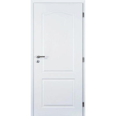 Doornite Claudius 70 P, 70 × 197 cm, lakované, pravé, bílé, plné C1M1WP.70P1