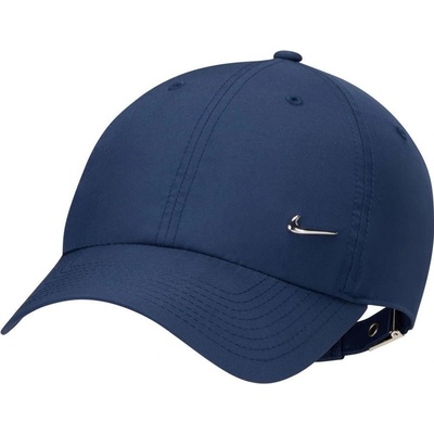 Nike Dri-Fit Club Unstructured Metal Swoosh Cap mineral/metalic silver