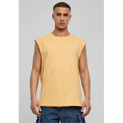 Urban Classics pánský s nezačištěným lemem pale orange