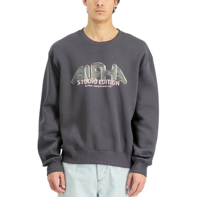 Alpha Industries Studio Edition Vibe Crewneck vintage grey