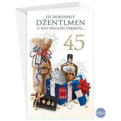 ARGUS Přání k narozeninám 45 15-6439c45