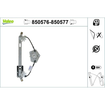 Zvedací zařízení oken VALEO 850577
