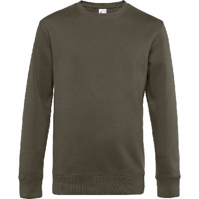 B&C Collection B&c king crew neck / Мъжки суитшърт - каки xs (01u01k55500)
