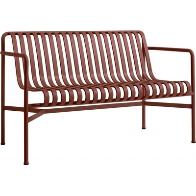 HAY Palissade Dining Armrest Iron Red