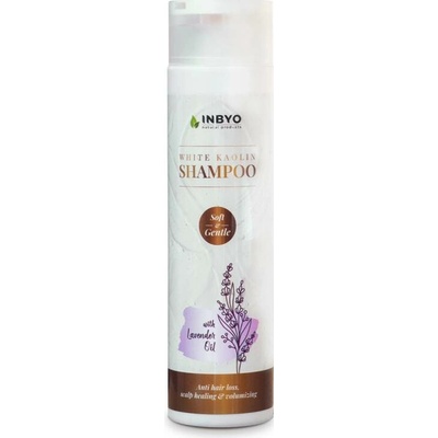 Inbyo šampon s bílým jílem a levandulovým olejem proti vypadávání vlasů 250 ml