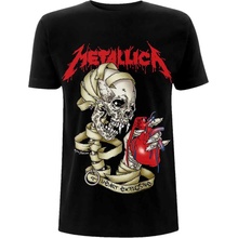 Metallica tričko Heart Explosive Black