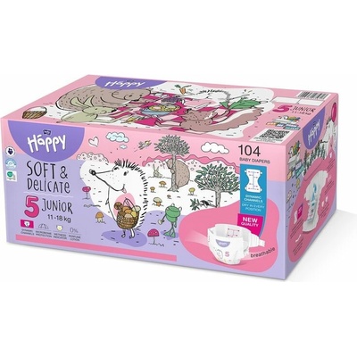 Bella Happy 5 Junior 11-18 kg 104 ks