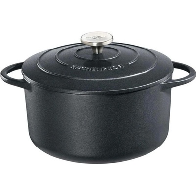 Litinový hrnec kulatý Provence 26 cm černý - Küchenprofi Solingen