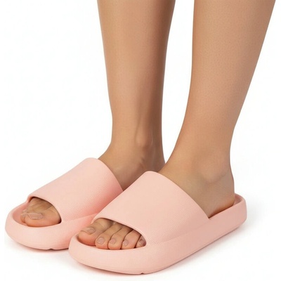 Дамски джапанки в цвят пудра