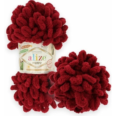 Alize Puffy 987 Karmínová