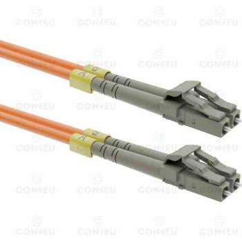 Conneu LC-LC Оптичен пач кабел мулти мод 50/125, дуплекс, 2 метра (CNFJ-LCLCOM2DOR3mm-2)