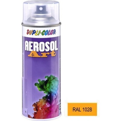 Dupli color Aerosol Art Lesk - Ral 1028, 400ml, ART 1000