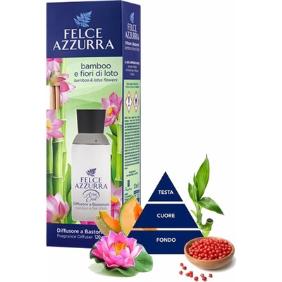 Felce Azzurra Vonné tyčinky Bambusové a lotosové květy 120 ml
