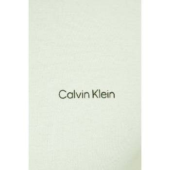 Calvin Klein Памучна тениска Calvin Klein в зелено с изчистен дизайн K10K109894 (K10K109894)