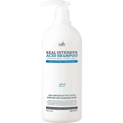 La'dor Интензивен киселинен шампоан за суха и увредена коса 900 мл. Lador Real Intensive Acid Shampoo