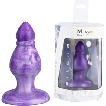 Фентъзи анален плъг, термореактивен ефект, 9, 2см. - SilexD Queen Anal Plug (D-245455)