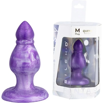 Фентъзи анален плъг, термореактивен ефект, 9, 2см. - SilexD Queen Anal Plug (D-245455)