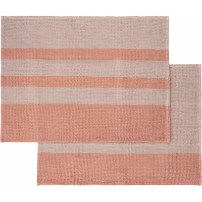 Blomus GANO 50 x 70 cm 2 ks šedobéžová/vínová