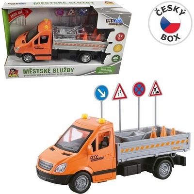 MADE Auto dopravného značenia na zotrvačník 24 cm