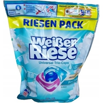 Weißer Riese Trio-Caps kapsule dp pranie 60 PD