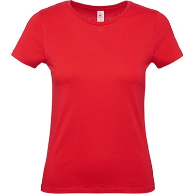 B&C Dámske tričko TW02T Red