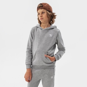 Adidas Суитчър С Качулка Hoodie Boy детски Дрехи Суичъри H32353 Сив 176 (H32353)