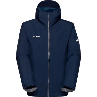 Mammut Мъжко водоустойчиво яке Mammut Treeline Hardshell Hooded Jacket Waterproof jacket - Marine (002-3346-0313)