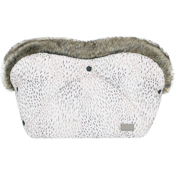 KikkaBoo Ръкавица за количка KikkaBoo - Trendy Memphis, White (31108040162)