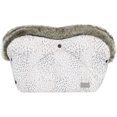 KikkaBoo Ръкавица за количка KikkaBoo - Trendy Memphis, White (31108040162)