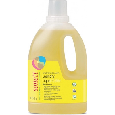 Sonett prací gél na farebné prádlo Color Mäta & Citron 1,5 l