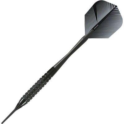 Harrows soft black Arrow K 18g brass