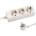 EUROLAMP РАЗКЛОНИТЕЛ 3 ГНЕЗДА, ДЕТСКА ЗАЩИТА, БЯЛ, 1.5М