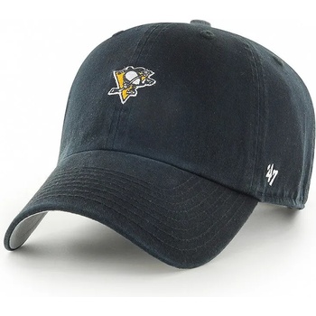 47 brand Шапка 47 brand Pittsburgh Penguins в черно с апликация (H.BSRNR15GWS.BK)