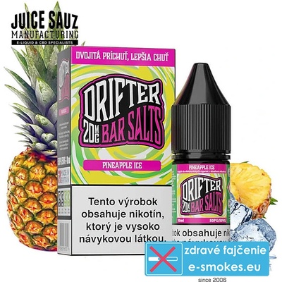 Juice Sauz Drifter Bar Salts Pineapple Ice 10 ml 20 mg