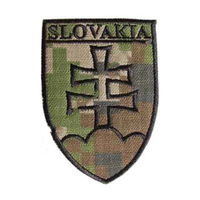 Nášivka SLOVAKIA znak digital woodland
