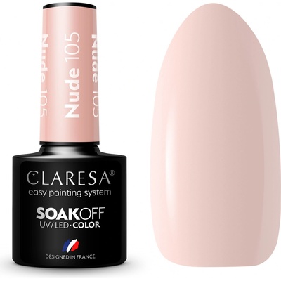 Claresa Gél lak Nude 105 5 ml