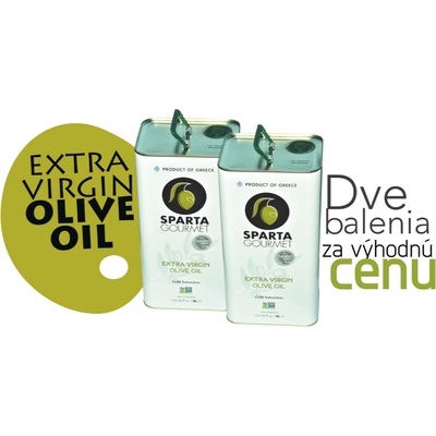 Sparta Gourmet olivový olej Extra panenský 5 l