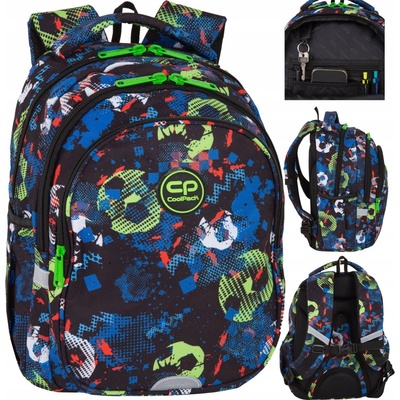 CoolPack Jerry batoh Football modrá